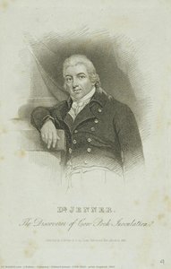 J Robins & Company - Edward Jenner (1749-1823), Print, England, 1823