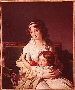 Madame Boyer Fonfrede Et Son Fils Henri — François André Vincent