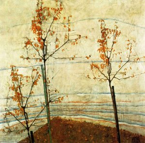Еґон Шілельє - Autumn Trees