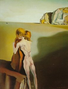 Salvador Dalí - Iluzorní Den: Stín Velkého Pianina Přicházejícího