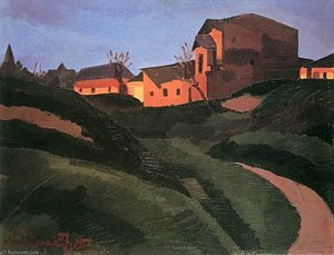 On The Slopes Of Gellért Hill — Jozsef Nemes Lamperth
