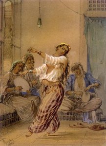 The Egyptian Dancer - count amadeo preziosi