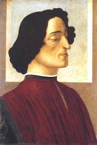 Sandro Botticelli - Portrait of Giuliano de' Medici