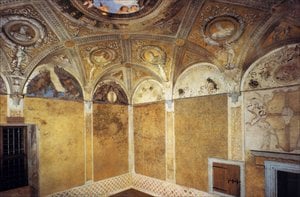View of the south and east walls - Andrea Mantegna