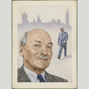 Clement Richard Atlee — Boris Chaliapin