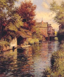 Sunny Afternoon On The Canal — Luis Aston Knight