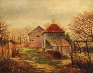 Old Farm Buildings, Norwood Green - ernest a. l. ham