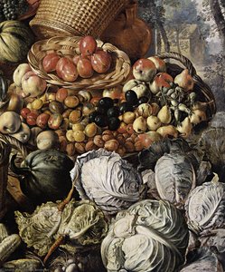 La Mercante con Frutta, Verdure e Pollame - Joachim Beuckelaer