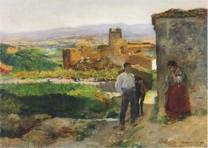 Rovine Di Buñol (conosciuta Anche Come L'addio) — Joaquín Sorolla Y Bastida