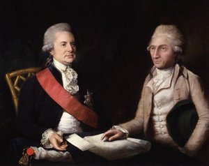 George Macartney, 1st Earl Macartney; Sir George Leonard Staunton, 1st Bt — Lemuelis Fransisas Abotas