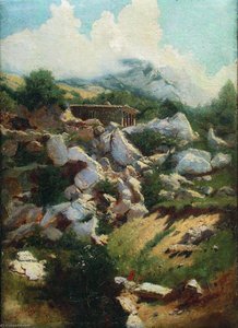 Hut In The Mountains — Nikolaj Aleksandrovič Jarošenko