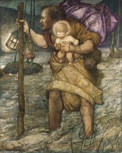 Saint Christopher — Edward Reginald Frampton