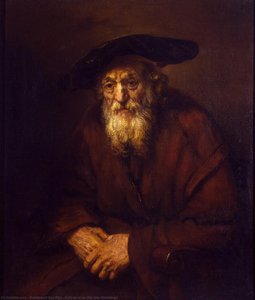 Porträt Eines Alten Juden, Eremitage — Rembrandt Van Rijn