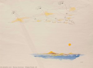 Utopia Study #16 — Benny Andrews