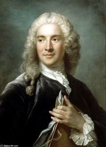 Portrait Of Charles-joseph Natoire — Gustaf Lundberg