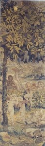 Tapiz con putti jugando