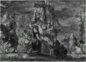 Eugène Delacroix - The Descent From The Cross