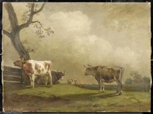 Cows In A Meadow — Robert Zund