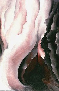 Dark Iris .2 — Georgia O’keeffe, Precisionism