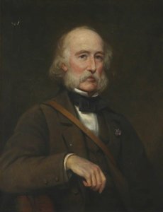 Portrait Of A Man With A Game Bag — William Salter Herrick