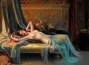 The Tambourine Girl — Delphin Enjolras