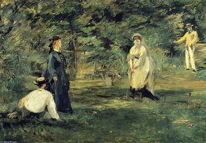 Croquet — Édouard Manet