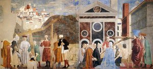 7. Funnet og anerkjennelsen av det sanne kors - Piero della Francesca