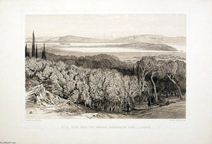View From The Orange Gardens Of Viro-Corfu