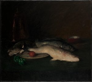 윌리엄 메릿 체이스 - Still Life: Fish