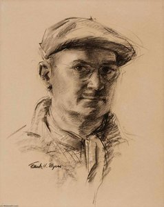 Self Portrait — Frank Harmon Myers
