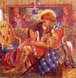 The Wedding Of Saint George And The Princess Sabra — Dante Gabriel Rossetti
