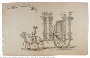 soares, antônio francisco - Sixth car of burlesque horse parades