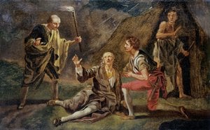 The Storm Scene In — Francis Hayman