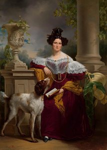 Portrait Of Alida Christina Assink, Jan Adam Kruseman, 1833 — Jan Adam Kruseman