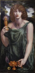 Mnemosyne — Dante Gabriel Rossetti, Romantic Revivalism