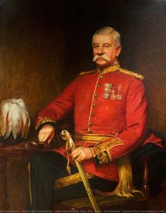 Major General William Allan (1832–1918), 41st Regiment, Colonel Of The Welch Regiment (1904–1918) — Daniel Albert Wehrschmidt