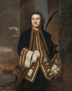 Le Capitaine L'honorable George Edgcumbe — Sir Joshua Reynolds