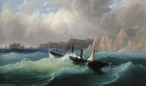 The 'dispatch', Royal Mail Packet, Off La Moye, Jersey, 17 October — Philip John Ouless