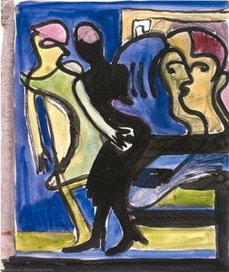 View Into A Cafe — Ernst Ludwig Kirchner
