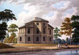 North East View Of Sir Charles Azgill's Villa — Thomas Malton Junior