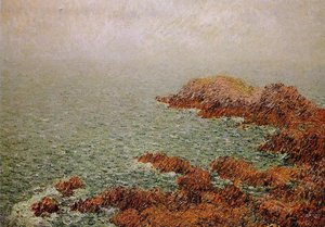 The Red Rocks — Gustave Loiseau