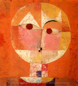 Head Of A Man — Paul Klee, Expressionism