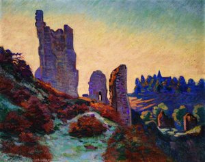 The Ruins Of The Château De Crozant — Ferdinand Guillaumin