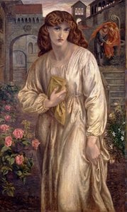 Salutation Of Beatrice — Dante Gabriel Rossetti