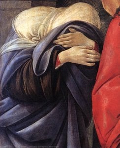 Lamentation Over The Dead Christ (detail) — Sandro Botticelli, Early Renaissance