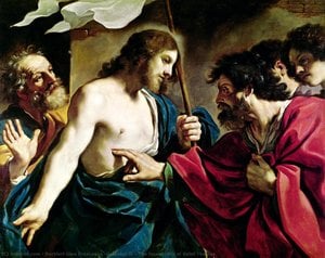 Guercino - The Incredulity of Saint Thomas