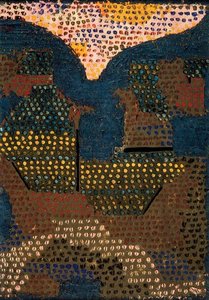 Evening In The Valley — Paul Klee, Expressionist Abstraction