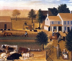The Residence Of David Twinning In 1785 — Edward Hicks