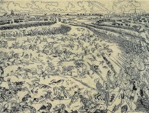 James Ensor - Battle of the Golden Spurs