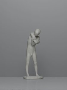 Le Petit Blessé I (the Little Wounded One I) — George Minne